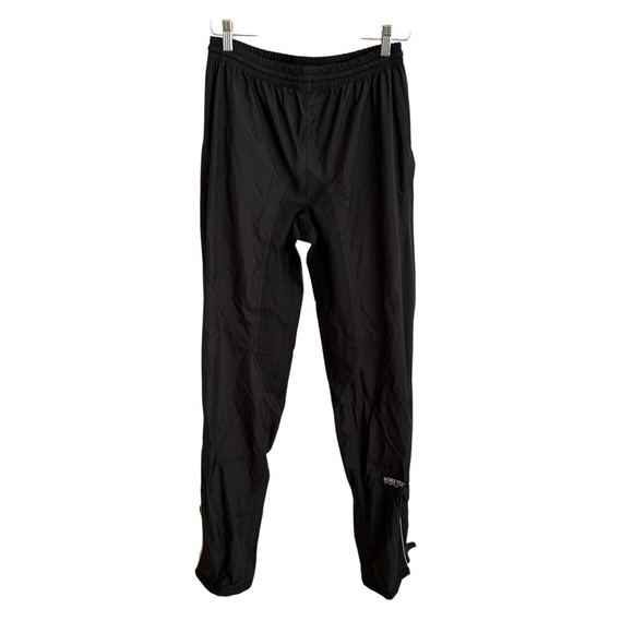 Gore Bike Wear Mens Small Black Paclite Shell Biking Pants Gore-Tex Cycling - Picture 1 of 10